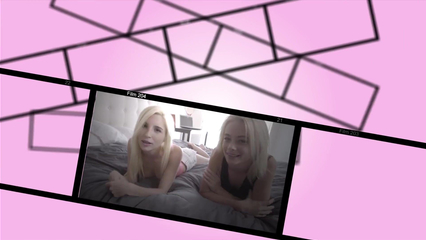 Бесстыжие сестры радостно играются с членом приемного брата