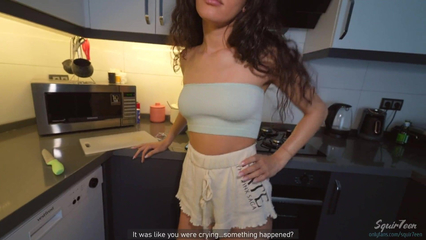 Оказывается, моя соседка кончает сквиртом, если жестко трахнуть её