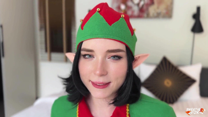 Рождественский секс с сексапильной Эльфийкой. Ну как Вам?